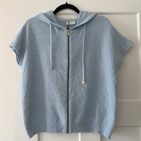 Network Women's Knit Hoodie and Shorts Set - Picture 2 of 13